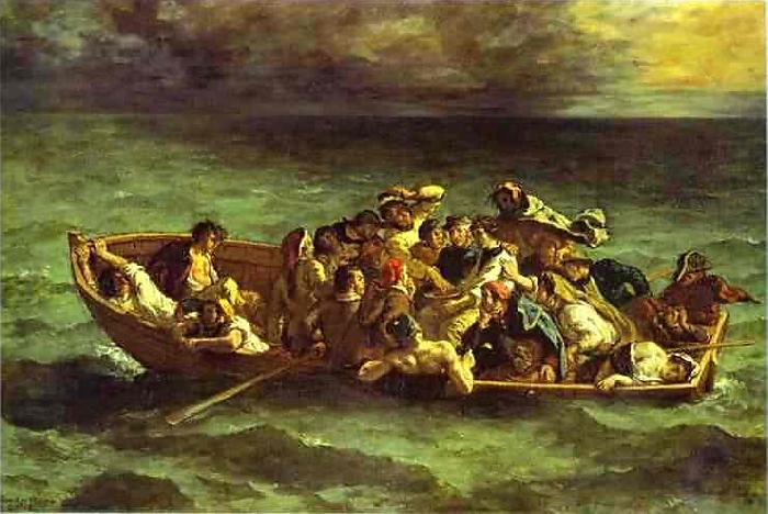 Eugene Delacroix The Shipwreck of Don Juan china oil painting image